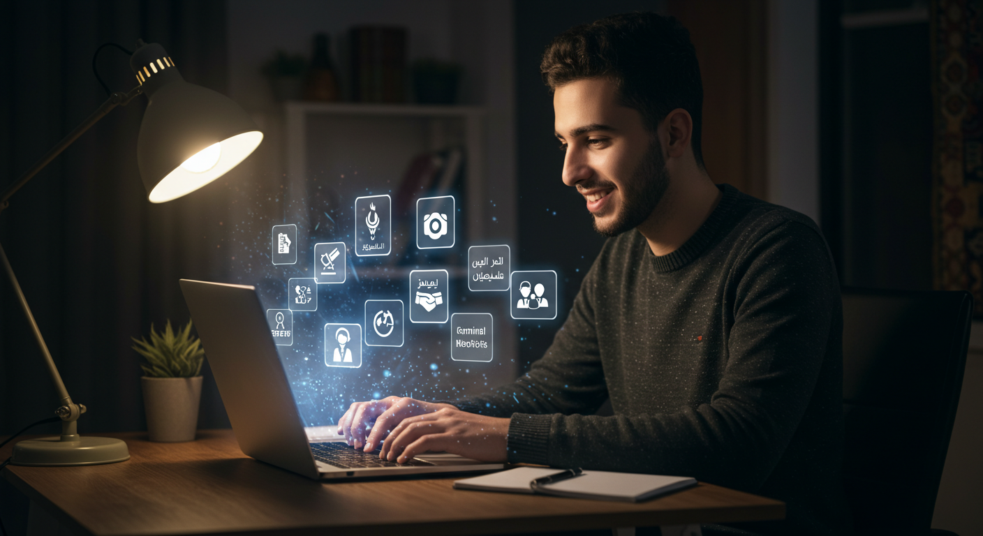 المستشار القانوني الافتراضي